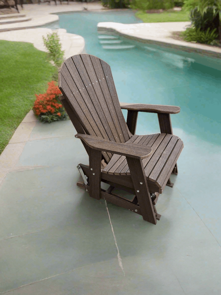 Adirondack 2' Straight Glider Patio Chair - Dutch Country Patio, LLC