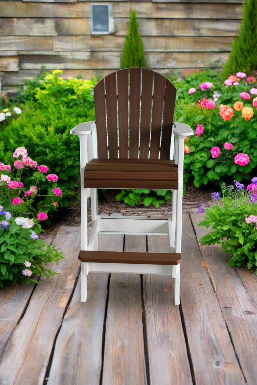 2' Standard Adirondack Bar Height Patio Chair - Dutch Country Patio, LLC