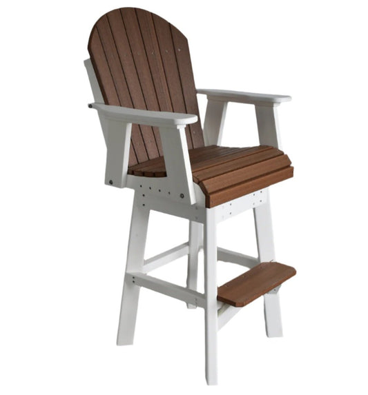 2' Swivel Bar Height Adirondack Patio Chair - Dutch Country Patio, LLC