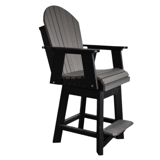 2' Swivel Counter Height Adirondack Patio Chair - Dutch Country Patio, LLC