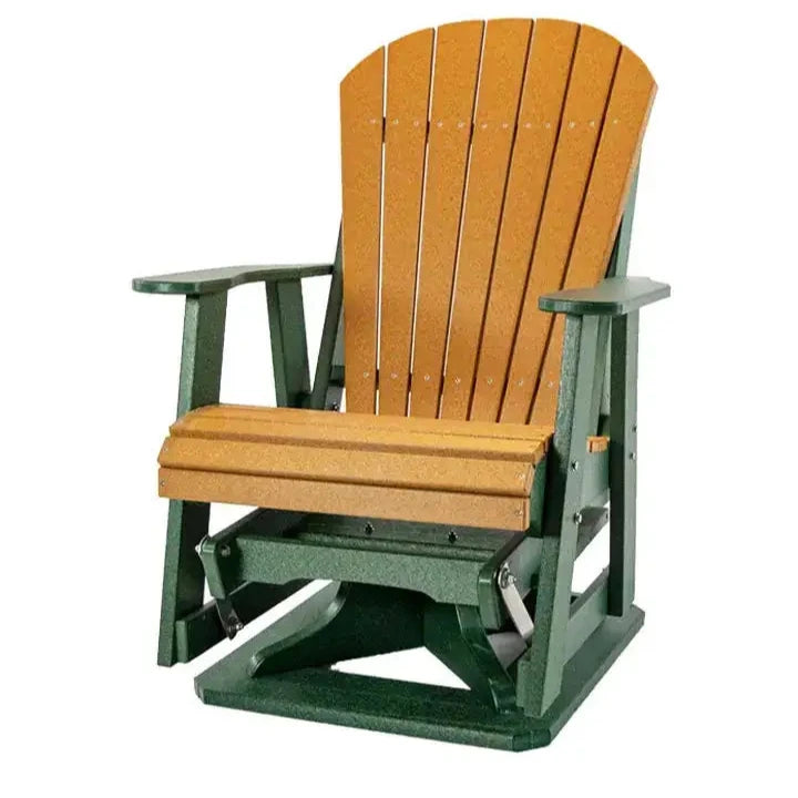 2' Swivel Glider Adirondack Outdoor Patio Chair - Dutch Country Patio, LLC