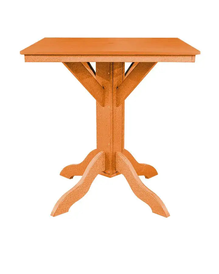 42" Square Bar Height Outdoor Table - Dutch Country Patio, LLC