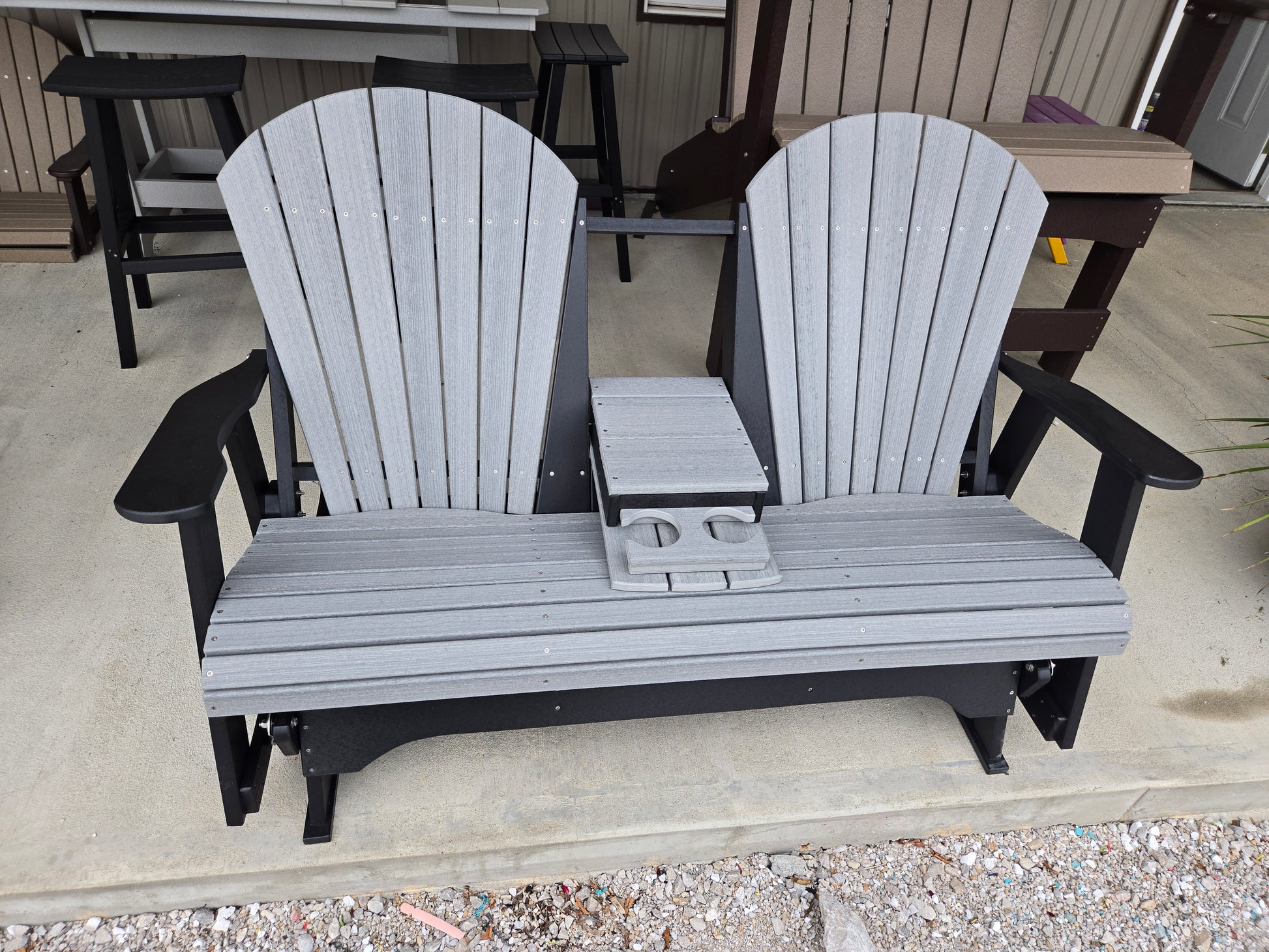 5' Adirondack Style Bench Glider Dutch Country Patio, LLC