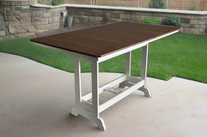 6' Rectangular Table - 42" Bar Height Dutch Country Patio, LLC