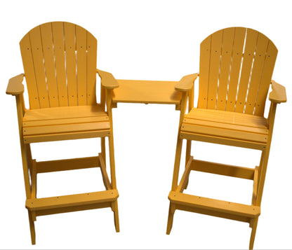 Bar Height Tete-a-Tete Chair Set